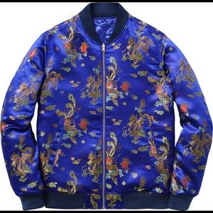 Supreme emperor reversible bomber jacket
